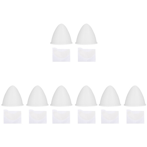 8St Tpu Motorhelm Kat Oren Witte Duurzame Set 2