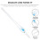 3Pièces Stylo Verre Facile Nettoyage 7