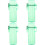 4Pièces Briquet Vert Pour Usage Extérieur 6