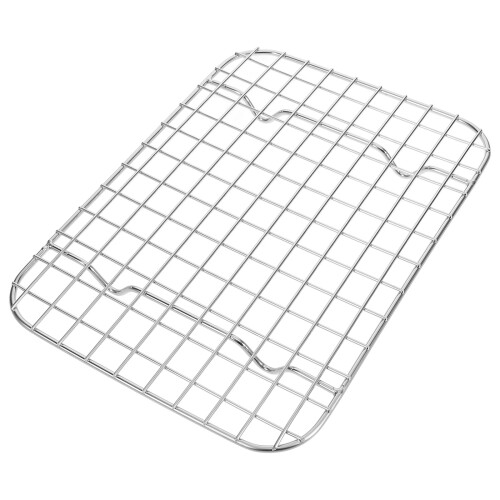 2Pièces Racks De Cuisson Acier Inox 304 Argenté Support Poids Lourd