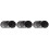 3Ensembles Diffuseur Grille Noir Pour Lumière Photo 6