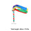 10Pièces Pompons Cheer Multicolores PVC Pour Événements 3