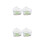 4Pcs Nail Tiny Glass Cups Mini Acrylic Liquid Holders 7