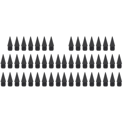 50Pièces Recharges Crayons Graphite Noir Pour Étudiants 2