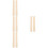 8Pièces Marqueurs Cire Bois Beige Réparations Faciles 6