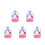 5Sets Multi Lung Assemble Model for Human Body Organ Science Learning 5