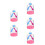 5Sets Multi Lung Assemble Model for Human Body Organ Science Learning 7