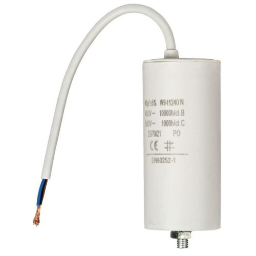 450V Kondensator + 40.0uf Kabel / 450 V + Kabel