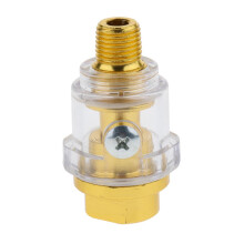 Brass Mini In Line Oiler Lubricator for Pneumatic Tool Air Compressor