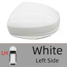 Capa do Retrovisor para Honda Fit Jazz GK5 2014-2019 Branco Esquerdo ABS Casco Pintado
