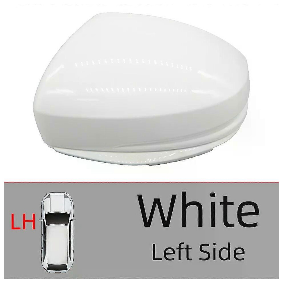 Rearview Mirror Cover For Honda Fit Jazz Gk5 2014-2019 Lh Abs Painted Shell White 6901508036376