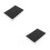 2Pièces Mini Bloc À Blanches Noir Pour Dessins Animation 6