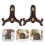 2Pièces Chevalet Décoratif En Bois Marron Pour Table Cuisine 10