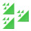12Pièces Protections D'angle En Vert -Foot Durable 7