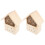 4Pièces En Bois Khaki Suspendue Pour Insectes 1