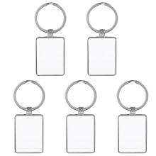 15Pièces - Métal DIY Argent Sublimation Photo Original