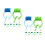 16Pièces Clips Anti-Saignement Pom Eva Multi Usage Confortable 5
