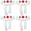 4Pièces Bandeaux Large En Coton Pour Karaté, Chef Et Usage Décoratif 6