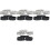 40Pièces Bracelet Cadeau Festival Silicone Notes 9