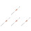 4Pièces Pièces Cello Support Endpin Réglable Bois Métal Marron Durable 7