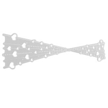 3Pièces Outils De Découpe Métal Argent Pour Scrapbooking Cartes DIY