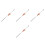 4Pièces Pièces Cello Support Endpin Réglable Bois Métal Marron Durable 8