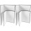 4Pièces Cartons Réflecteurs Pliables Blancs Pour Photo 9