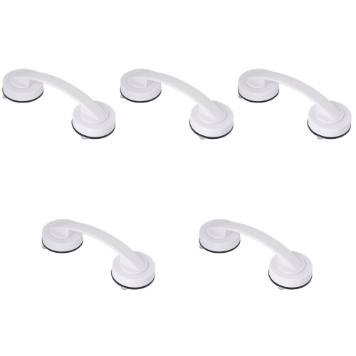 5Pièces Barres De Maintien Blanche Pour Douche Bain Dégâts 2