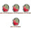 400Pièces Brads Métal Multicolores Pour DIY, Fixation Scrapbooking 4