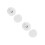 4Pièces Pompons Queue Blanche Attachée Douce Costume Cosplay 10