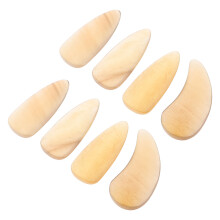 16Pièces Griffes Guzheng En Corne Clair Protection Et Qualité