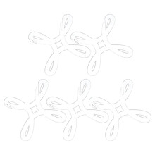20Pièces Acryliques Transparentes Utiles Pour Loisirs