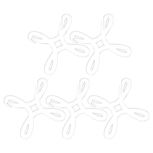 20Pièces Acryliques Transparentes Utiles Pour Loisirs