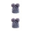 2Pièces Bonnet Crochet Hiver Pour Enfants 5
