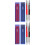 2Ensembles Crayons Automatiques 2Mm Construction Portable Coloré 7