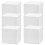 18Pcs Foam Cube Craft Blocks Grey for DIY Painting and Model Making 1