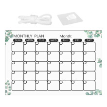 5Sets Acrylic Hanging Memo Boards Transparent Note Boards for Students