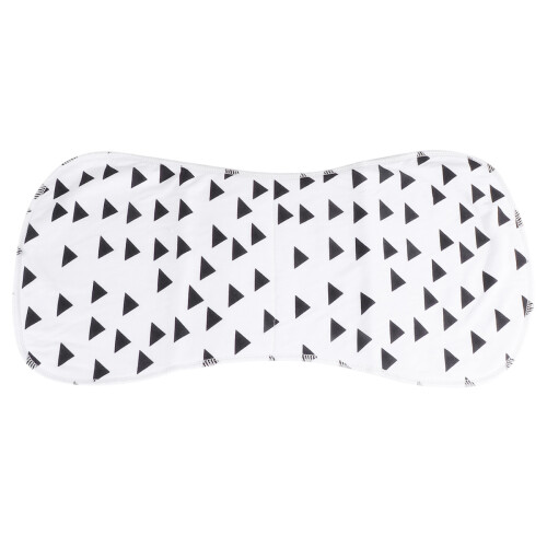 1Pièces Burp Rags Bébé Coton Absorbant Large Couverture Blanc