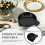 1Set Plastic Powder Pans with Mini Scoop for Reloading Jewelry Lab Use 8