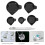 1Set Plastic Powder Pans with Mini Scoop for Reloading Jewelry Lab Use 9