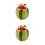 2Sets Multi Color Kids Metal Fruit Forks with Ceramic Jar for Home Use 7