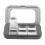 3Sets Travel-Friendly Empty Eyeshadow Palette with Magnetic Closure 2