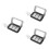 3Sets Travel-Friendly Empty Eyeshadow Palette with Magnetic Closure 8
