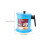 2Pcs Blue Iron Oil Container Kitchen Strainer Pot Storage 7