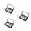 3Sets Travel-Friendly Empty Eyeshadow Palette with Magnetic Closure 3