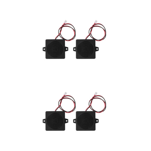 4Pcs Compact Mini Speaker 5W 4Ohm Full-Range Bass Treble Sound System 2