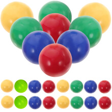 144Pcs Colored Plastic Balls Kids Game Toys Safe Replacement Marbles
