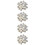 4Pcs White Amethyst Crystal Ornament for Desktop Decoration 6