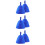 6Pcs Blue Wool Sauna Hats Practical Bath Accessories for Sauna Use 7