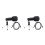 2Sets Black USB Microphone for Pc with Stand Noise Isolating Design 8